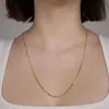 Goldkette Figarokette Länge 36cm - Breite 1,5mm - 333-8 Produktbild-Vorschau 6