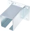 A metal bracket for fence posts, shown against a white background. Podgląd zdjęcia produktu