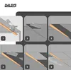 Dalsys Gefällekeil Dusche 200cm, Rechts, Silber – Produktbild-Vorschau 7