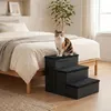 Relaxdays, escalier pour chien, 3 marches, avec espace de Voir les images du produit 3