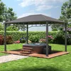 Gartenpavillon 3x4 m Stahldach Hardtop, ohne Seitenteile, Produktbild-Vorschau 2