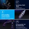 Collage of product features for a gaming chair. Produktbild-Vorschau