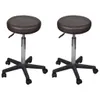 vidaXL Bürohocker 2 Stk. Braun 35,5x84 cm Kunstleder - Produktbild-Vorschau 1