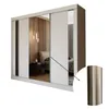 Armoire suspendue Beautysofa GAJA, 200 cm, avec miroir, Voir les images du produit 5