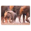 MuchoWow® Mauspad Mousepad Elefant - Tiere - Stoff 27x18 cm Produktbild-Vorschau 1