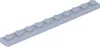 Lego® 1x10 paneli 4477 - 10 elementów Jasnoniebieski szary Podgląd zdjęcia produktu 1