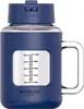 Praktische Glas Trinkflasche To Go Wasserflasche -– Ideal Produktbild-Vorschau 1