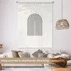 MuchoWow® Wandteppich Wandbehang Kunst - Schwarz - Weiß - Produktbild-Vorschau 2