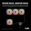 Corsair iCUE LINK LX120-R RGB, Ventilator, 12 cm, 2400 RPM, Produktbild-Vorschau 7