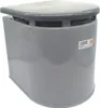 Inodoro químico portátil gris de 12 litros, ideal para Vista previa de la imagen del producto 2