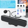 USB Computer Lautsprecher mit Mikrofon, 2.0 Stereo PC Produktbild-Vorschau 7