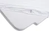 Jersey-Spannbettlaken 58x110x8 Weiß Produktbild-Vorschau 2