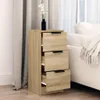 vidaXL Příborník Sonoma Dub 30x30x70 cm výrobek ze dřeva Náhled obrázku produktu 3