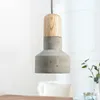 cagü: INDUSTRIE-DESIGN HÄNGELAMPE [URBANO] BUCHE & GRAU aus Produktbild-Vorschau 1