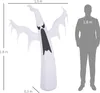 HOMCOM Selbstaufblasende Halloween Dekoration Spuk Gespenst Produktbild-Vorschau 2