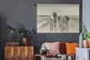 MuchoWow® Wandteppich Wandbehang Eine Bäuerin mit Kühen auf Produktbild-Vorschau 5