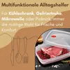 6er Set Frischhaltedosen mit Deckel Abtropfgitter Küche Produktbild-Vorschau 7