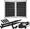Agora-Tec® Solar Springbrunnenpumpe Teichpumpe - Set AT-20W Produktbild-Vorschau 1
