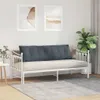 vidaXL Rückenkissen Dunkelgrau 160 x 50 cm Cordstoff Produktbild-Vorschau 4