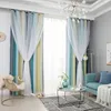 A living room scene with curtains, a chair, a coffee table, and a sofa. Voir les images du produit