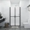 A modern bathroom with a shower enclosure, toilet, sink, and basket. Produktbild-Vorschau