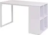 Schreibtisch 120×60×75 cm Weiß Produktbild-Vorschau 1