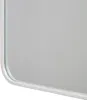 Miroir Fragix Boston rectangulaire - Blanc - Cadre Voir les images du produit 3
