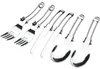 Camping Geschirr Set 14-teilig für Outdoor Küche, Wandern & Produktbild-Vorschau 7