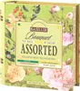A box of Basilur tea bags with a floral design. Produktbild-Vorschau
