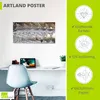 ARTland Poster Weingläser Größe: 150x75 cm Produktbild-Vorschau 3