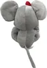 Plüschtier Grau Maus mit rotem Herz 23 cm – Kuscheltier Produktbild-Vorschau 3