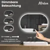 Mirlux Badezimmerspiegel mit LED Beleuchtung - Wandspiegel Produktbild-Vorschau 10