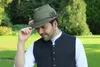 Werdenfelser Trachten-Strohhut von Hut-Breiter in grau Anteprima dell’immagine prodotto