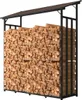 Kovový regál na palivové drevo antracitový XXL 175 x 70 x Náhľad obrázku produktu 1