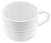 Elegante Kaffeetassen-Set mit Untertasse in Weiß aus Produktbild-Vorschau 3