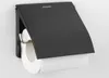 Portarotolo Brabantia in nero opaco, acciaio inox, 30 x 20 Anteprima dell’immagine prodotto 2