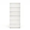 KOMTO Bücherregal 80 cm breit, weiß, Bücherregal mit 6 Produktbild-Vorschau 5