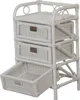 KRINES HOME  Rattan-Kommode mit Schubladen Badregal Korb Produktbild-Vorschau 4