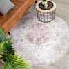 Teppich Vintage Rund - Lago Rot Rosa Produktbild-Vorschau 3