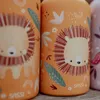 Drinkfles met dierenprint - 21 x 7 cm - Oranje | van Sassi Productafbeelding-voorbeeld 7