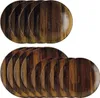 SAMBONET ARTHUR KRUPP Set di 12 piatti Essenza di legno Anteprima dell’immagine prodotto 1