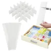 4x organizer przegródka separator do szuflady szafy Podgląd zdjęcia produktu 1