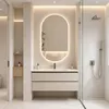 Specchio da bagno LED ovale, 40x60 cm, con illuminazione, Anteprima dell’immagine prodotto 1