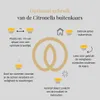 Spaas Citronella Outdoor-Kerze im Terrakotta-Schale - Gelb Produktbild-Vorschau 7