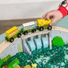 BigJigs Holz Eisenbahnset Wasserfallbrücke - Zubehör für Produktbild-Vorschau 6