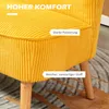 HOMCOM 2-Sitzer Sofa Polstersofa Zweisitzer Sofa Produktbild-Vorschau 4