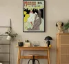 Italienischer Leinwand Leinwandbild - Moulin Rouge - La Produktbild-Vorschau 6
