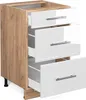 Küchenunterschrank Vicco Fame-Line Weiß Hochglanz 50 cm Produktbild-Vorschau 5