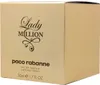 A close-up of a perfume box. Produktbild-Vorschau
