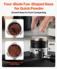 Dystrybutor Kawy Vevor 2 W 1 Regulowany 53 Mm Stal Podgląd zdjęcia produktu 3